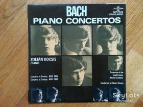 Платівки Пластинки ^/--/^ Bach-Piano concertos 2  (лам. конв.)-NM, Венгрия ^_^^^ Bach-Piano concertos 2 (лам. конв.)-NM, Угорщина - фото фото фото