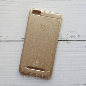 Зарядні пристрої Зарядные устройства ^/--/^ Чохол для Xiaomi Mi 4 /--/ c, Xiaomi Mi 4 /--/ i золотистий, Baseus ^_^^^ Чехол Xiaomi Mi 4 /--/ c/ Mi 4 /--/ iдля телефона (TPU Baseus) Gold - фото фото фото