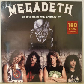 Платівки Пластинки ^/--/^ Megadeth - Live At San Paolo Do Brasil - 1995.  (LP). 12. White Vinyl. Пластинка. Europe. S/S. - фото фото фото