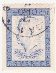 Скандинавія Скандинавия ^/--/^ Швеция 1952 г. № 380 гашеная ^_^^^ Швеція 1952 р. No 380 гашена - фото фото фото