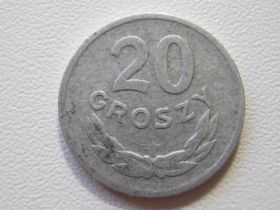 - року - года ^/--/^ Польша 20 грошей 1967 года 33691 ^_^^^ Польща 20 грошей 1967 року 33691 - фото фото фото