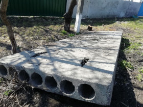 Бетонні та кам'яні вироби Бетонные и каменные изделия ^/--/^ Плита залізобетонна ^_^^^ Плита железобетонная - фото фото фото