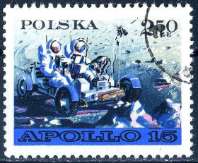Освоєння космосу Освоение космоса ^/--/^ Польша. Аполло-15  (серия) 1971 г. ^_^^^ Польща. Аполло-15 (серія) 1971 - фото фото фото