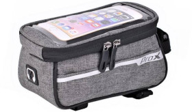Велосумки Велосумки ^/--/^ Сумка на раму Prox Nevada 249 на смартфон 6&amp;quot;, сірий (A-SP-0232) ^_^^^ Сумка на раму Prox Nevada 249 на смартфон 6&amp;quot; серый (A-SP-0232) - фото фото фото