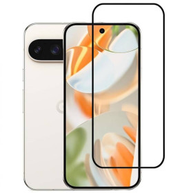 Чохли, бампера Чехлы, бампера ^/--/^ Захисне скло Fiji Premium для Google Pixel 9 Pro повне проклеювання Anti-Static чорний ^_^^^ Защитное стекло Fiji Premium для Google Pixel 9 Pro полное проклеивание Anti-Static черный - фото фото фото
