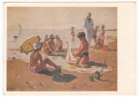 СРСР СССР ^/--/^ На пляже 1955 Богаевская Р /--/ 10 ^_^^^ На пляжі 1955 Богаївська Р /--/ 10 - фото фото фото