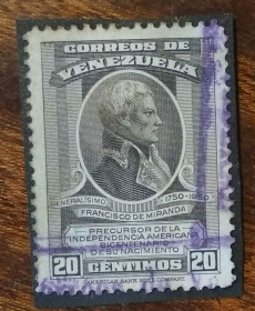Південна Америка Южная Америка ^/--/^ Венесуэла 200 лет рождения генерала Франсиско де Миранды 1950 ^_^^^ Венесуела 200 років народження генерала Франсіско де Міранди 1950 - фото фото фото