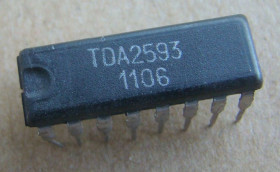Мікросхеми Микросхемы ^/--/^ Мікросхема TDA /--/ 2593 ^_^^^ Микросхема TDA /--/ 2593 - фото фото фото