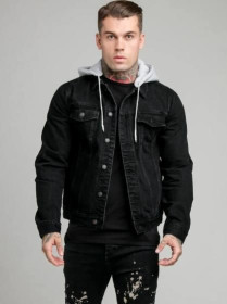 Вітровки Ветровки ^/--/^ Куртка SIKSILK джинсова original XL сток WE /--/ 8-4 - фото фото фото