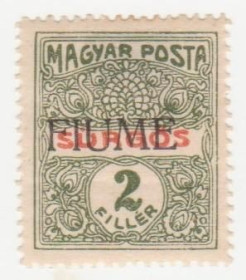 Угорщина Венгрия ^/--/^ Фиуме  1918  г. № 2 * ^_^^^ Фіумі 1918 р. No 2* - фото фото фото