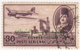 Єгипет Египет ^/--/^ Египет 1952 г. № 389 гашеная ^_^^^ Єгипет 1952 р. No 389 гашена - фото фото фото