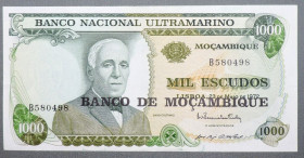 Мозамбік Мозамбик ^/--/^ Мозамбик Мозамбік 1000 ескудо 1972 аUNC ^_^^^ Мозамбик Мозамбик 1000 эскудо 1972 аUNC - фото фото фото