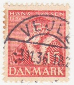 Балтійські країни Балтийские страны ^/--/^ Дания   1936 г. №  233 гашеная ^_^^^ Данія 1936 р. No 233 гашена - фото фото фото