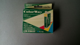 Картриджі Картриджи ^/--/^ Картридж Colorway CW-T /--/ 0632 синій для Epson Stylus С /--/ 67 С /--/ 87 CX /--/ 3700 CX /--/ 4100 CX /--/ 4700 ^_^^^ Картридж Colorway CW-T /--/ 0632 синий для Epson Stylus С /--/ 67 CX /--/ 3700 CX /--/ 4100 CX /--/ 4700 - фото фото фото