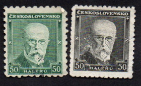 Чехословаччина Чехословакия ^/--/^ Чехословаччина 1937 -Тод фон Томас Гарріг Масарик  (Гб) ^_^^^ Чехословакия 1930 - Ко дню смерти Томаша Гаррига Масарика (Гб) - фото фото фото
