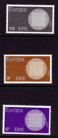 Швейцарія Швейцария ^/--/^ Ирландия  1970 г  MNH -  ЕВПРПА СЕПТ / EUROPA  CEPT - ^_^^^ Ірландія 1970 MNH - ЄВПРПА СЕПТ / EUROPA CEPT - фото фото фото