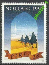 Інші країни Другие страны ^/--/^ Ирландия 1991 Рождество 1 /--/ м. ^_^^^ Ірландія 1991 Різдво 1 /--/ м. - фото фото фото