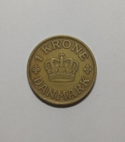 Інше Другое ^/--/^ Данія. 1 крона. 1940. ^_^^^ Дания. 1 крона. 1940. - фото фото фото