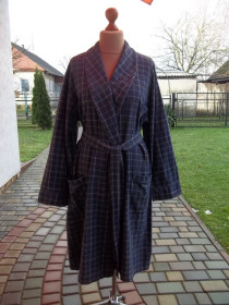 Нижня білизна, плавки Нижнее белье, плавки ^/--/^ Prom     ( 50 / 52 р ) Marks Spencer Мужской  халат байковый 100 % коттон   Б/У ^_^^^ Prom (50 / 52 р ) Marks Spencer Чоловічий халат байковий 100% коттон Б/У - фото фото фото