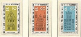 Інше Другое ^/--/^ ГДР Архитектура Ярмарка в Лейпциге 1963 ^_^^^ НДР Архітектура Ярмарка в Лейпцигу 1963 - фото фото фото