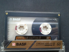 Касети Кассеты ^/--/^ Аудиокассета BASF Chrome Maxima II 60 ^_^^^ Аудіокасет BASF Chrome Maxima II 60 - фото фото фото
