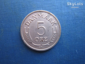Данія Дания ^/--/^ Монета 5 ере Данія 1968 ^_^^^ Монета 5 эре Дания 1968 - фото фото фото