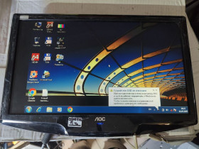 AOC AOC ^/--/^ Широкоформатный ЖК-монитор 19 дюймов AOC 931 /--/ Sn № 25010738 ^_^^^ Широкоформатний ЖК-монітор 19 дюймів AOC 931 /--/ Sn No 25010738 - фото фото фото