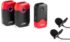 Мікрофони Микрофоны ^/--/^ Беспроводная микрофонная система Joby Wavo Air 2.4 /--/ Ghz с двумя передатчиками, разработана крепежная с ^_^^^ Бездротова мікрофонна система Joby Wavo Air 2.4 /--/ Ghz з двома передавачами, розроблена кріпильна з - фото фото фото