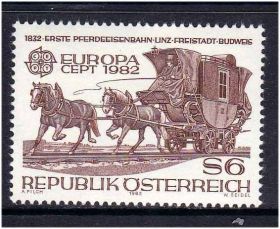 Транспорт Транспорт ^/--/^ Транспорт Техника. EU  Австрия 1982 г  MNH - ^_^^^ Транспорт техніки. EU Австрія 1982 MNH - фото фото фото