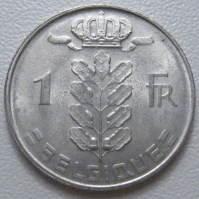 Бельгія Бельгия ^/--/^ Бельгія 1 франк 1972 року Belgique 42634 ^_^^^ Бельгия 1 франк 1972 года Belgique 42634 - фото фото фото