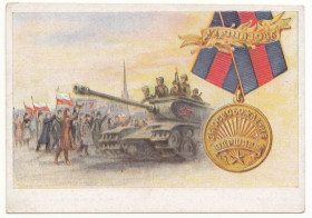 СРСР СССР ^/--/^ За освобождение Варшавы Щербаков P /--/ 10 ^_^^^ За звільнення Варшави Щербаков P /--/ 10 - фото фото фото