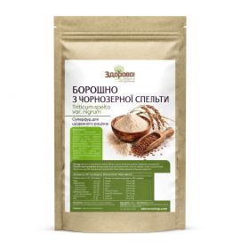 Крупи Крупы ^/--/^ Мука из чернозерной спельты Здорово 500 г ^_^^^ Здорово 500 г - фото фото фото