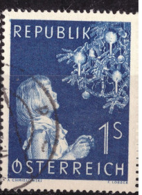 Австрія Австрия ^/--/^ Австрия. С Рождеством  (серия) 1954 г. ^_^^^ Австрія. З Різдвом (серія) 1954 - фото фото фото