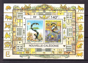 Фауна Фауна ^/--/^ Фауна . Новая Каледония  2001 г MNH - блок - ^_^^^ Нова Каледонія 2001 р MNH - блок - - фото фото фото