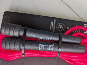 Скакалки Скакалки ^/--/^ Оригінальна скакалка Everlast Skipping Rope          (274 см) — рожева, нова ^_^^^ Оригинальная скакалка Everlast Skipping Rope (274 см) — розовая, новая - фото фото фото