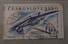 Транспорт Транспорт ^/--/^ Чехословакия 1960 г - Первый чемпионат мира по высшему пилотажу, Братислава ^_^^^ 1960 — Перший чемпіонат світу з вищого пілотажу, Братислава - фото фото фото