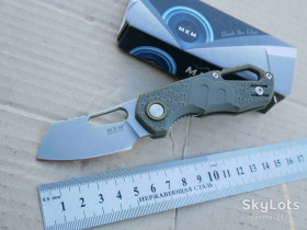 Ножі, мультітули Ножи, мультитулы ^/--/^ MKM ISONZO MK FX /--/ 03-2 /--/ PGR, Bohler N /--/ 690 /--/ Co, FRN Green, Voxnaes design, Outdoor, EDC, Liner Lock ^_^^^ MKM ISONZO MK FX /--/ 03-2 /--/ PGR, Bohler N /--/ 690 /--/ Co Stonewash, FRN Green, Voxnaes design, Outdoor, EDC, Liner Lock - фото фото фото