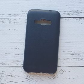Чохли, бампера Чехлы, бампера ^/--/^ Чохол для Samsung Galaxy J /--/ 1 2016 (J /--/ 120) шкіряний, чорний ^_^^^ Чехол для Samsung Galaxy J /--/ 1 2016 (J /--/ 120) кожаный, черный - фото фото фото