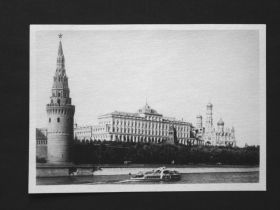 СРСР СССР ^/--/^ Москва. Кремль. Грановский. 1953. Чистая. ^_^^^ Москва. Кремль. Грановський. 1953. Чистий. - фото фото фото