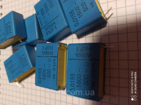 Конденсатори Конденсаторы ^/--/^ Конденсатор полипропиленновый Wima FKP /--/ 1 15 /--/ нф 1600 /--/ В ^_^^^ Конденсатор поліпропіленновий Wima FKP /--/ 1 15 /--/ нф 1600 /--/ В - фото фото фото