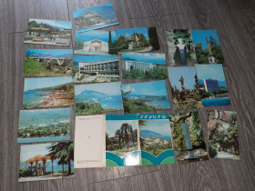СРСР СССР ^/--/^ Набор Открыток Крым Гурзуф Артек 18 /--/ штук СССР 1983 /--/ г. ^_^^^ Набір листівок Крим Гурзуф Артек 18 /--/ штук СРСР 1983 /--/ р. - фото фото фото