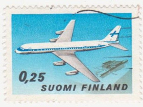 Скандинавія Скандинавия ^/--/^ Финляндия 1969 г. № 672 гашеная ^_^^^ Фінляндія 1969 р. No 672 гашена - фото фото фото