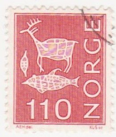 Скандинавія Скандинавия ^/--/^ Норвегия 1974 г.№ 694 гашеная ^_^^^ Норвегія 1974 р. No 694 гашена - фото фото фото