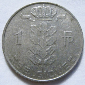 Бельгія Бельгия ^/--/^ Бельгія 1 франк 1973 року BELGIQUE #6 /--/ П /--/ 1654 ^_^^^ Бельгия 1 франк 1973 года BELGIQUE #6 /--/ П /--/ 1654 - фото фото фото