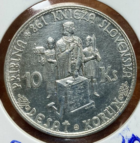 Словаччина Словакия ^/--/^ Словаччина.  10 крон 1944 р. ^_^^^ Словакия. 10 крон 1944 г. - фото фото фото