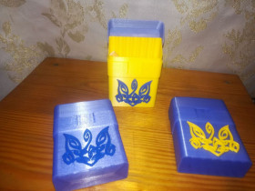 Готові вироби Готовые изделия ^/--/^ Портсигар пластиковий 3 /--/ Д друк ^_^^^ Портсигар пластиковый 3 /--/ Д печать - фото фото фото