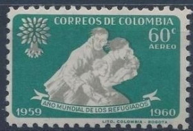 Інше Другое ^/--/^ Колумбия Год борьбы с голодом 1959-1960 ^_^^^ Рік боротьби з голодом 1959-1960 - фото фото фото