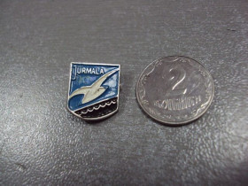 Пам'ятні і ювілейні Памятные и юбилейные ^/--/^ знак юрмала латвия чайка №881 ^_^^^ знак юрмала латвія чайка No /--/ 881 - фото фото фото