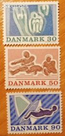 Спорт Спорт ^/--/^ Дания, спорт 1971 года, MNH ^_^^^ Данія, спорт 1971 року, MNH - фото фото фото