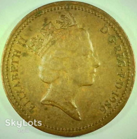 Єлизавета II (після ) Елизавета II (после ) ^/--/^ Великобритания 1 пенни, 1986 №219 ^_^^^ Велика Британія 1 пенні, 1986 No 219 - фото фото фото